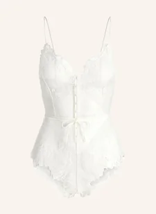 Skims Body Ultra Fine Lace weiss - Body - miniaturka - grafika 1