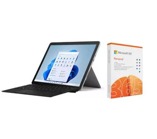 Microsoft Surface Go 3 10,5" Intel Pentium Gold 6500Y - 4GB RAM - 64GB Dysk - Win11S + klawiatura + Office 365 Personal 8V6-00003 KCM-00031 QQ2-01434 - Laptopy - miniaturka - grafika 1