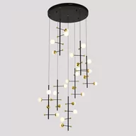 Lampy sufitowe - Italux Helmond LED lampa wisząca 28-punktowa PND-43883-28 PND-43883-28 - miniaturka - grafika 1