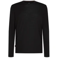 Koszulki sportowe męskie - Koszulka męska Icebreaker Men Merino Blend 125 Cool-Lite™ Sphere LS Tee Rozmiar: L / Kolor: czarny - miniaturka - grafika 1