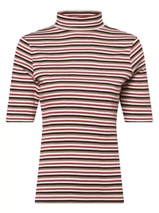 brookshire - T-shirt damski, czerwony|brązowy|beżowy - Koszulki i topy damskie - miniaturka - grafika 1