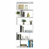 Regały - Regał nowoczesny półka na książki salon pokój loft - miniaturka - grafika 1