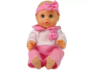 Import LEANToys Lalka Piżama 30 cm Różowa Butelka Nocnik Pije LT-10064-0 - Akcesoria dla lalek - miniaturka - grafika 1