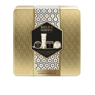 Baylis & Harding Sweet Mandarin & Grapefruit Luxury Pamper Tin Gift Set - Zestawy kosmetyków damskich - miniaturka - grafika 1