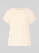 Koszulki i topy damskie - damski t-shirt o kroju regular fit z okrągłym dekoltem - miniaturka - grafika 1