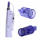 Pozostałe urządzenia kosmetyczne - Dermapen Pro Bezprzewodowy Z Aplikatorem Serum Ampułek 2W1 - miniaturka - grafika 1