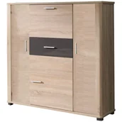 Inne meble do salonu - Barek 3 Fill Jurek Meble Sonoma, Grafit - miniaturka - grafika 1