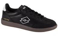 Moda i Uroda OUTLET - Lotto Vintal 2400250U-1110, Męskie, buty sneakers, Czarne - miniaturka - grafika 1