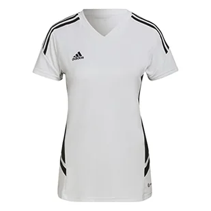 adidas Damski Con22 JSY W Jersey (szorty Sleeve), biały/czarny, S - Spodenki damskie - miniaturka - grafika 1