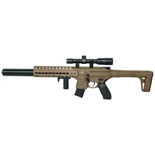 Sig Sauer MCX 4,5 mm - FDE z lunetą 1-4X24 - Wiatrówki karabinki - miniaturka - grafika 1