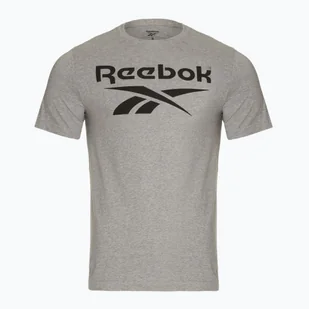 Koszulka męska Reebok Reebok Identity Big Logo Tee medium grey heather - Koszulki męskie - miniaturka - grafika 1