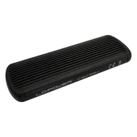 Obudowy i kieszenie na dyski twarde - LC-Power LC-M2-C-NVME-2 obudowa do dysków twardych Obudowa SSD Czarny M.2 - miniaturka - grafika 1