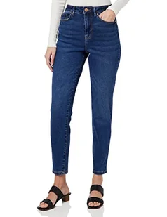 Vila Vinaomi Jo Dbd Hw Mom Noos dżinsy damskie, niebieski (Dark Blue Denim), 44W / 32L - Spodnie damskie - miniaturka - grafika 1