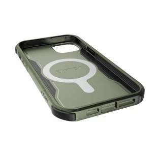Raptic X-Doria Fort Case etui iPhone 14 Pro z MagSafe pancerny pokrowiec zielony - Etui i futerały do telefonów - miniaturka - grafika 4