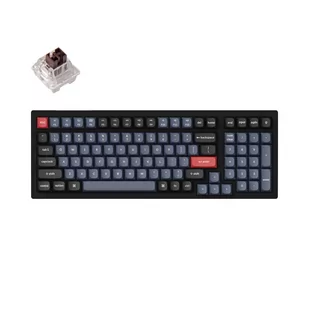 Keychron K4 Pro QMK/VIA Keychron K Pro Brown K4P-H3 czarna - Klawiatury - miniaturka - grafika 1