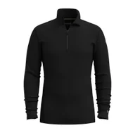 Bluzy narciarskie - Bluza męska Smartwool Classic Thermal Merino Base Layer 1/4 Zip Boxed - miniaturka - grafika 1