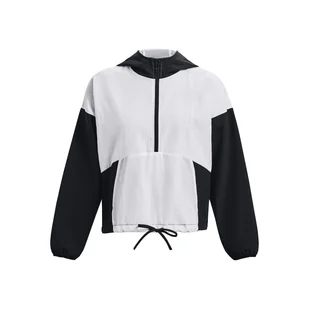 Damska Kurtka UNDER ARMOUR WOVEN GRAPHIC JACKET 1377550-001 – Czarny - Kurtki damskie - miniaturka - grafika 1