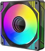Wentylatory komputerowe - Wentylator 1stCOOL AURA EVO Mirror ARGB PWM 120mm F12-AURA-EVO-B1 F12-AURA-EVO-B1 - miniaturka - grafika 1