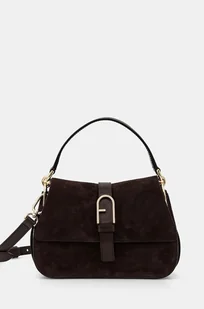 Furla torebka skórzana kolor brązowy WB01032.BX3354.2460S - Torebki damskie - miniaturka - grafika 1