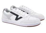 Buty dla dziewczynek - Buty dziecięce  sneakersy trampki skórzane VANS LOWLAND CC rozmiar 34,5 - miniaturka - grafika 1