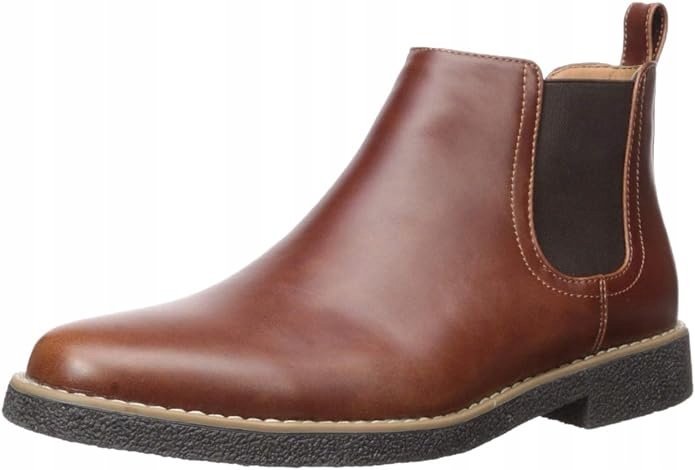 DEER STAGS SZTYBLETY BRĄZOWE ELEGANCKIE 46 1ŻTH