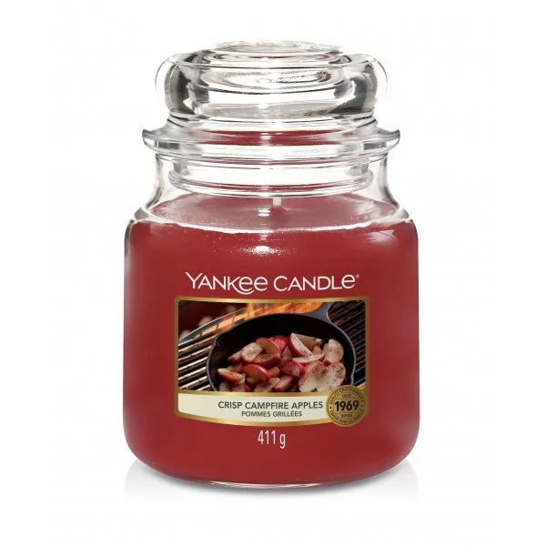 Yankee Candle Crisp Campfire Apple świeczka zapachowa 411 g