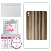 Akcesoria do tabletów i e-booków - folia naklejka skórka strukturalna na TYŁ do Apple iPad 2022 - Drewno Paski Mix - apgo SKINS - miniaturka - grafika 1