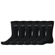 Skarpetki męskie - Skarpety New Balance LAS51426BK - czarne - miniaturka - grafika 1