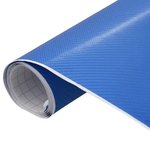 shumee Folie samochodowe 4D 2 szt. niebieskie 100x150 + 50x150 cm - Akcesoria motoryzacyjne - miniaturka - grafika 1