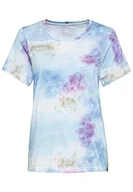 Koszulki i topy damskie - Camel Active Womenswear 309628/7T18 T-shirt damski, Batik wielokolorowy, XS - miniaturka - grafika 1