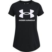 Koszulki dla dziewczynek - Koszulka dziewczęca Under Armour Live Sportstyle Graphic SS-XS - miniaturka - grafika 1