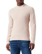Swetry męskie - Jack&JONES Men's JCOSPRING Knit Mix Pack sweter męski, Moonbeam, L - miniaturka - grafika 1