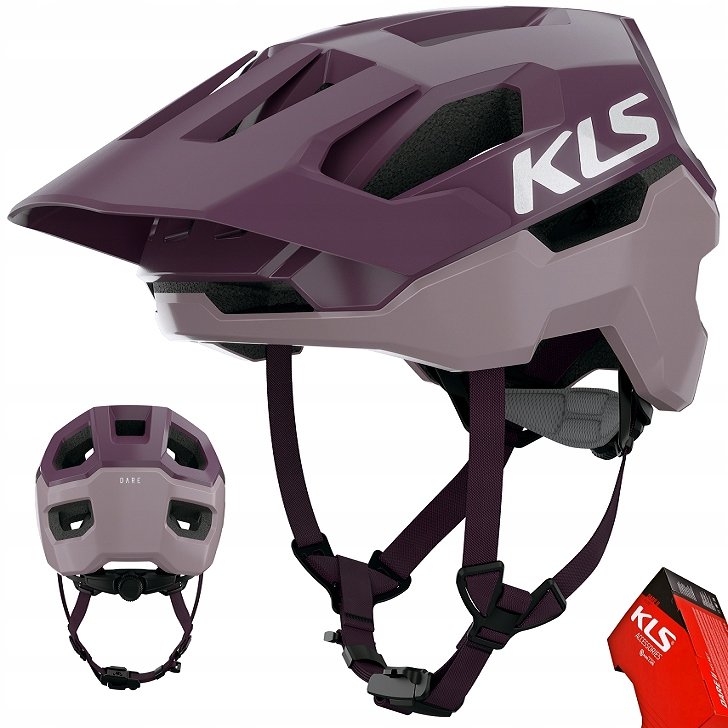 Kask rowerowy Kellys Dare II L/XL 58-61cm dark grape