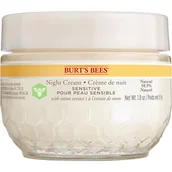Kremy do twarzy - Burts Bees Sensitive Skin Night Cream (50g) - miniaturka - grafika 1