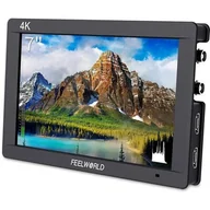 Kamery cyfrowe - akcesoria - Monitor podglądowy FEELWORLD FW703 7" Czarny - miniaturka - grafika 1