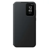 Etui i futerały do telefonów - Etui Samsung Smart View Wallet EF-ZA556CBEGWW z klapką do Samsung Galaxy A55 - czarne - miniaturka - grafika 1