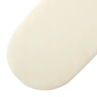 Prześcieradła dla dzieci - Prześcieradło bawełniane do kosza mojżesza / gondoli z gumką-  WANILIOWE - miniaturka - grafika 1