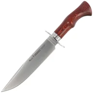 Noże - Nóż Muela Cherokee-19R Red Pakka Wood, Satin X50CrMoV15 - miniaturka - grafika 1