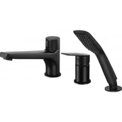 Baterie wannowe i prysznicowe - Deante Jasmin Nero Bateria wannowa 3-otworowa BGJ N13M [15125023] - miniaturka - grafika 1