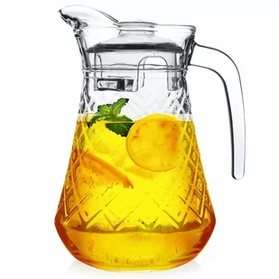 Dzbanek z pokrywką szklany 1,4 l kod: O-139291 - Dzbanki i imbryki - miniaturka - grafika 1