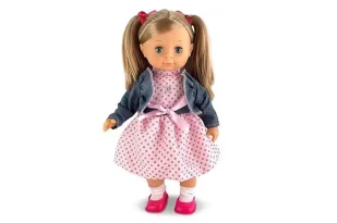 Lalka Natalia mówi po polsku z warkoczami 39cm - Artyk - Lalki dla dziewczynek - miniaturka - grafika 1