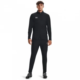 Męski dres komplet treningowy Under Armour UA M's Challenger Tracksuit - czarny - UNDER ARMOUR - Koszulki sportowe męskie - miniaturka - grafika 1
