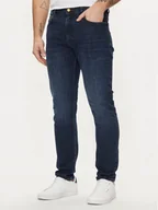 Spodnie męskie - Tommy Hilfiger Jeansy Houston MW0MW34516 Granatowy Tapered Fit - miniaturka - grafika 1