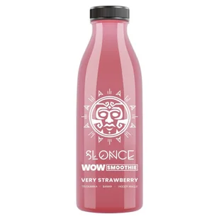 Słońce - WOW Smoothie Very Strawberry - Soki i napoje niegazowane - miniaturka - grafika 1