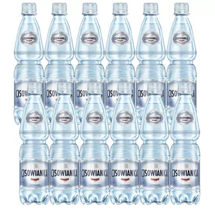 12x Woda mineralna CISOWIANKA gazowana 0,5 l - Woda - miniaturka - grafika 1