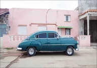 Plakaty - Vintage car in Havana, Cuba., Carol Highsmith - plakat 70x50 cm - miniaturka - grafika 1