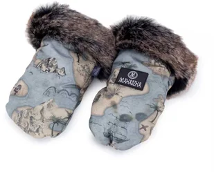 Rękawiczki z futerkiem do wózka Treasure Islands Makaszka - Akcesoria do wózków - miniaturka - grafika 1