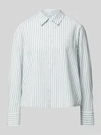 Koszule damskie - Bluzka koszulowa z listwą guzikową model ‘Febula’ - miniaturka - grafika 1