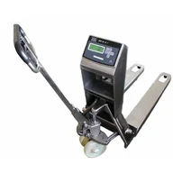 Wózki magazynowe - KPZ 71-7N 2000kg, 1kg (717N0000200E) - wózek paletowy nierdzewny z wagą - miniaturka - grafika 1