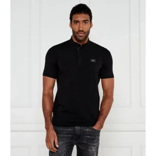 Karl Lagerfeld Polo Regular Fit - Koszule męskie - miniaturka - grafika 1